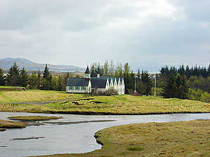 Grand panorama islandais